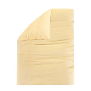 mousseline dekbedovertrek ledikant geel (100x135 cm)