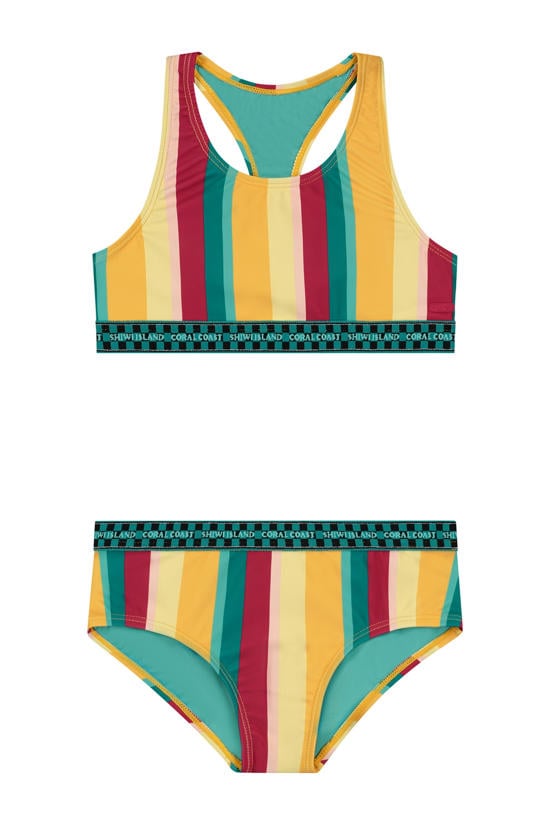 gele bikini's meisjes
