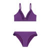 Shiwi bikini met ruches Blake paars
