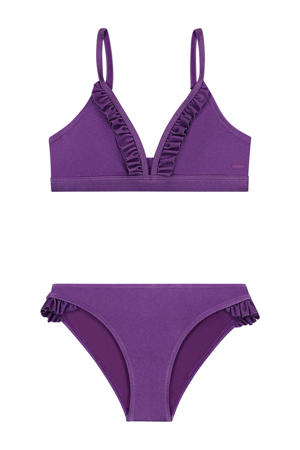 bikini met ruches Blake paars