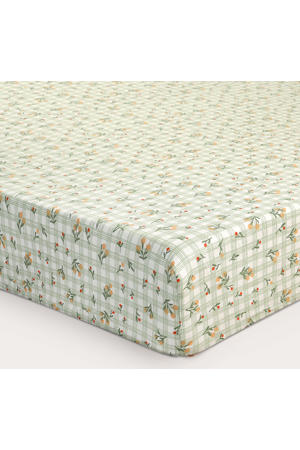 katoenen kinderhoeslaken 150 x 70 cm