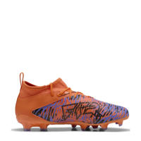 thumbnail: Puma Future 8 Match Creativity FG/AG  junior voetbalschoenen oranje/zwart/paars