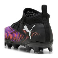 thumbnail: Puma Future 8 Match FG/AG  Junior voetbalschoenen zwart/wit/oranjerood