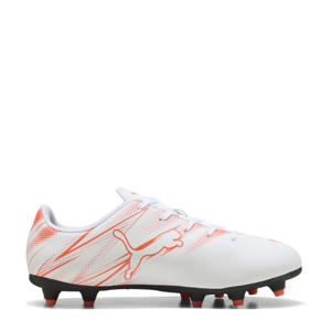 ATTACANTO FG/AG Jr  Junior voetbalschoenen wit/rood
