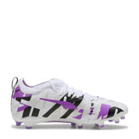 thumbnail: Puma Ultra 5 Match Foverever FG/AG  Junior voetbalschoenenen wit/paars/grijs