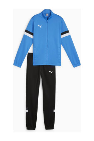 Junior  trainingspak TeamRise blauw/zwart