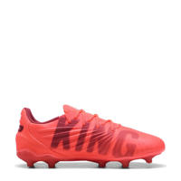 thumbnail: Puma King Match FG/AG  Junior voetbalschoenen rood/wit/donkerrood