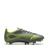 thumbnail: Puma Ultra 5 Play FG/AG  junior voetbalschoenen zwart/geel/zilver