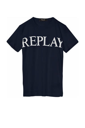 t-shirt donkerblauw