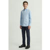 JACK & JONES JUNIOR overhemd lichtblauw