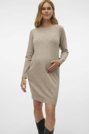 zwangerschapsjurk beige