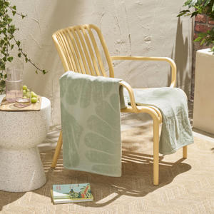 strandlaken Shell - mintgroen (velours) (180x100 cm)