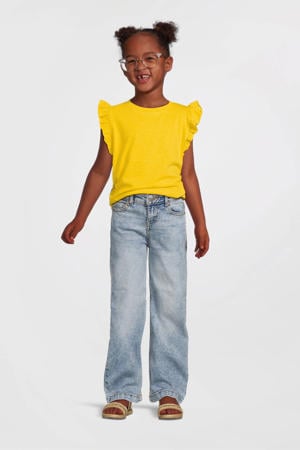 wide leg jeans  lichtblauw