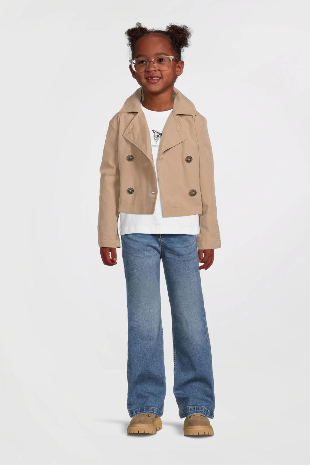 anytime wide leg jeans mid blue