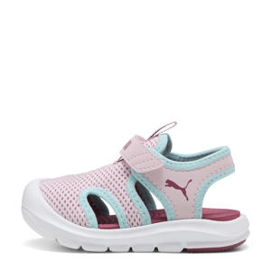 Fun Racer Sandal Mesh V  sandalen roze/donkerrood/lichtblauw