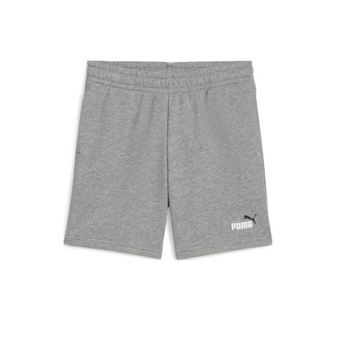 Puma short Essential grijs Korte broek Jongens/Meisjes Katoen Effen - maat 176 afbeelding