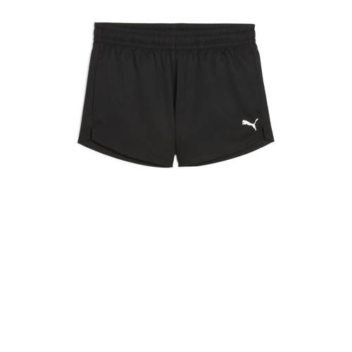 Puma sportshort Tad Ess zwart Sportbroek Meisjes Polyester Effen - maat 140 afbeelding