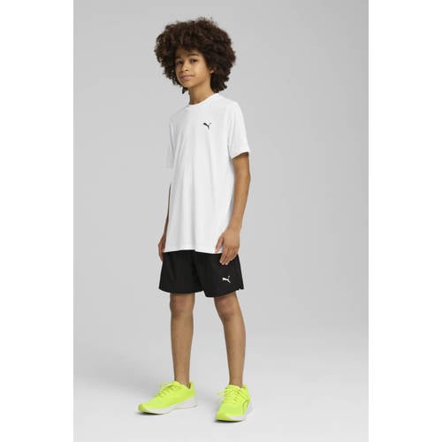 Puma regular casual short zwart Korte broek Jongens/Meisjes Polyester Effen - maat 140 afbeelding