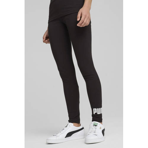 Puma sportlegging zwart Broek Meisjes Katoen Logo - maat 164 afbeelding