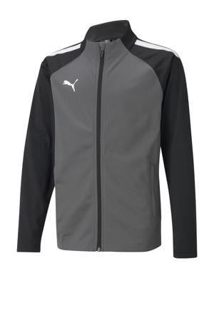 sportvest teamLIGA grijs/zwart
