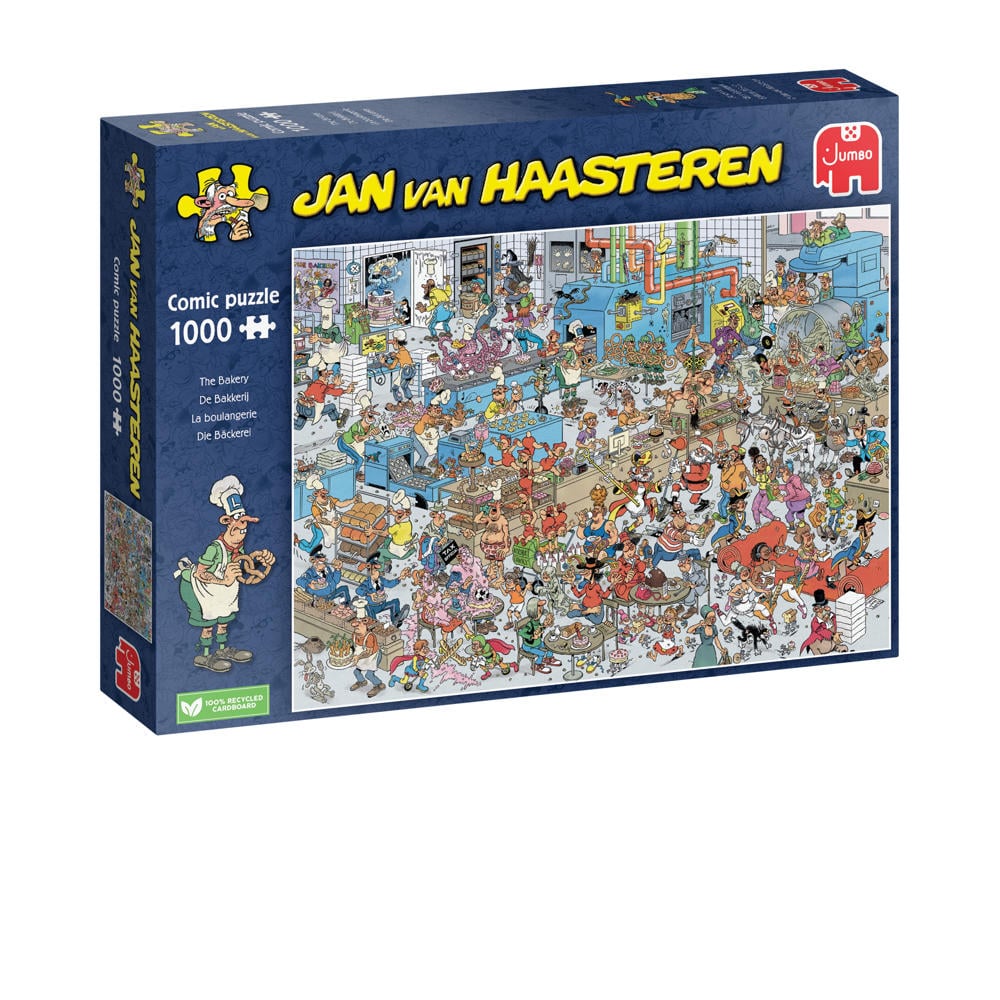 Jan van Haasteren 'De Bakkerij' 1000 stukjes Jan van Haasteren 'De Bakkerij' 1000 stukjes