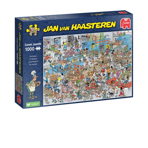 Jan van Haasteren De Bakkerij (1000) Legpuzzel | Legpuzzel van Jan van Haasteren afbeelding