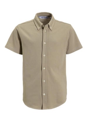 piqué  overhemd beige