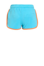 thumbnail: Orange Stars sweatshort blauw/oranje
