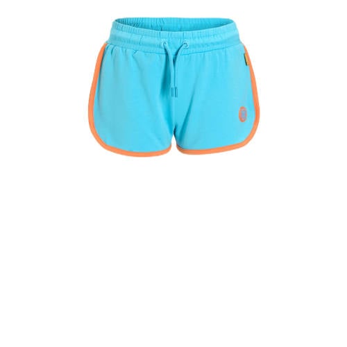 Orange Stars sweatshort blauw/oranje Korte broek Meisjes Katoen Effen