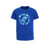 Orange Stars T-shirt met printopdruk donkerblauw