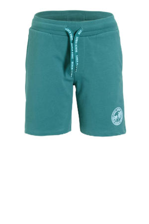 sweatshort cyaan