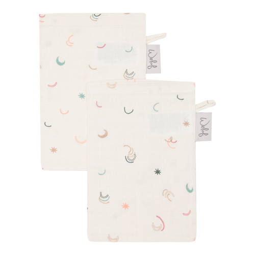 Witlof for kids washandje Magical days - set van 2 Hydrofiele washandjes afbeelding