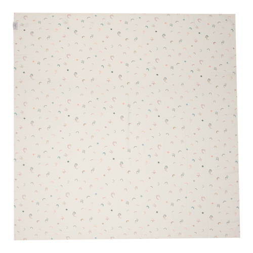 Witlof for kids hydrofiele doek XL Magical days Swaddle All over print afbeelding