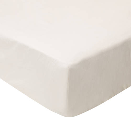 Witlof for kids ledikant hoeslaken Off White Ecru Effen afbeelding