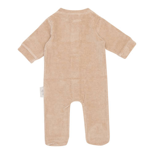Witlof for kids boxpakje Urban Taupe velvet rib Bruin Jongens/Meisjes Fluweel Ronde hals