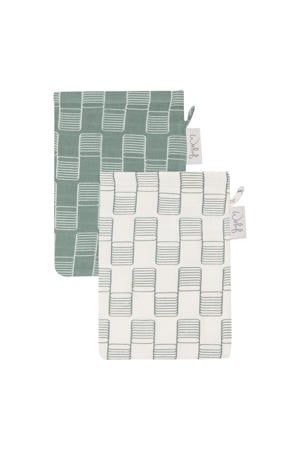 washandje Sticky Stripes (set van 2)