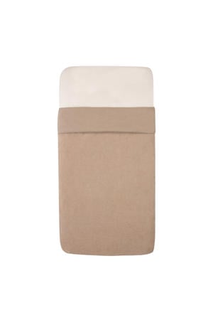 Tuck-Inn all season wiegdeken Urban Taupe velvet rib