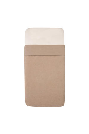 Tuck-Inn all season wiegdeken Urban Taupe velvet rib