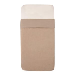 Tuck-Inn all season wiegdeken Urban Taupe velvet rib