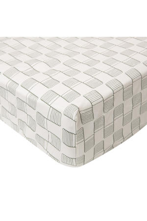wieg hoeslaken Sticky Stripes
