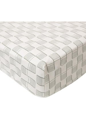 wieg hoeslaken Sticky Stripes