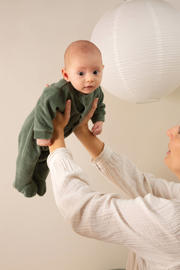 thumbnail: Witlof for kids boxpakje Forest Green velvet rib