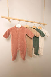 thumbnail: Witlof for kids boxpakje Forest Green velvet rib