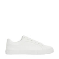 thumbnail: Witte jongens en meisjes Mango Kids sneakers van 100% polyurethaan. voering: 100% katoen.inlegzooltje: 100% katoen. zool: 100% rubber. zool vast: 10 met veters en effen