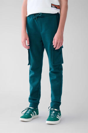 relaxed joggingbroek donkergroen