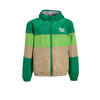 Orange Stars coulourblock sporty jacket groen