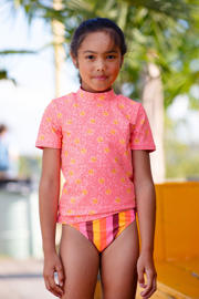 thumbnail: Just Beach crop bikini Florida oranje/roze/geel