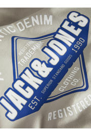 thumbnail: JACK & JONES JUNIOR T-shirt JJELOGO met logo beige