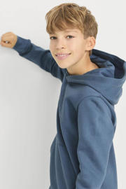thumbnail: JACK & JONES JUNIOR hoodie JJECORP LOGO met logo blauw