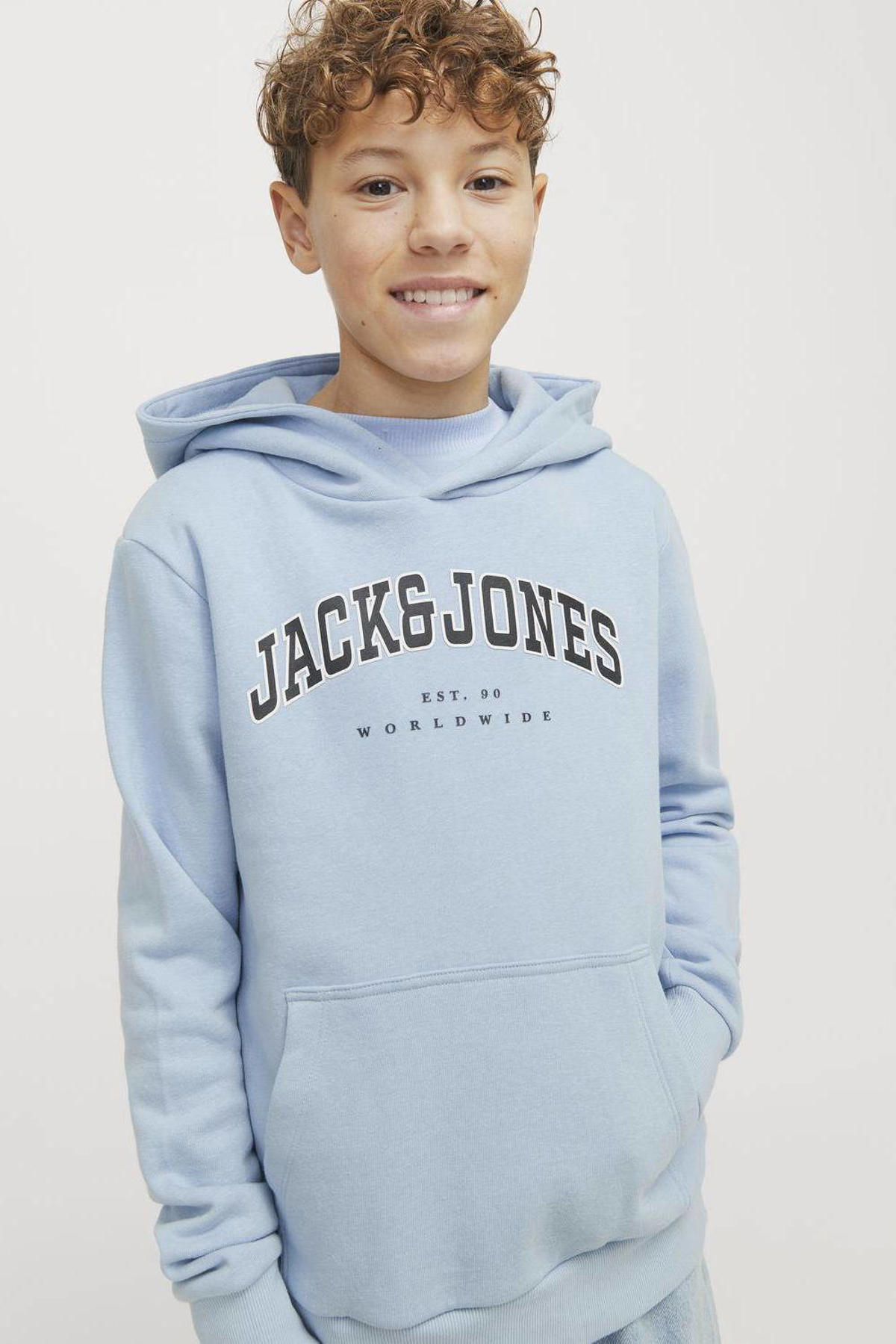 JACK & JONES Jongens Jjestar Jj Sweat Hood Noos Jnr Hoodie, Canteen, 164